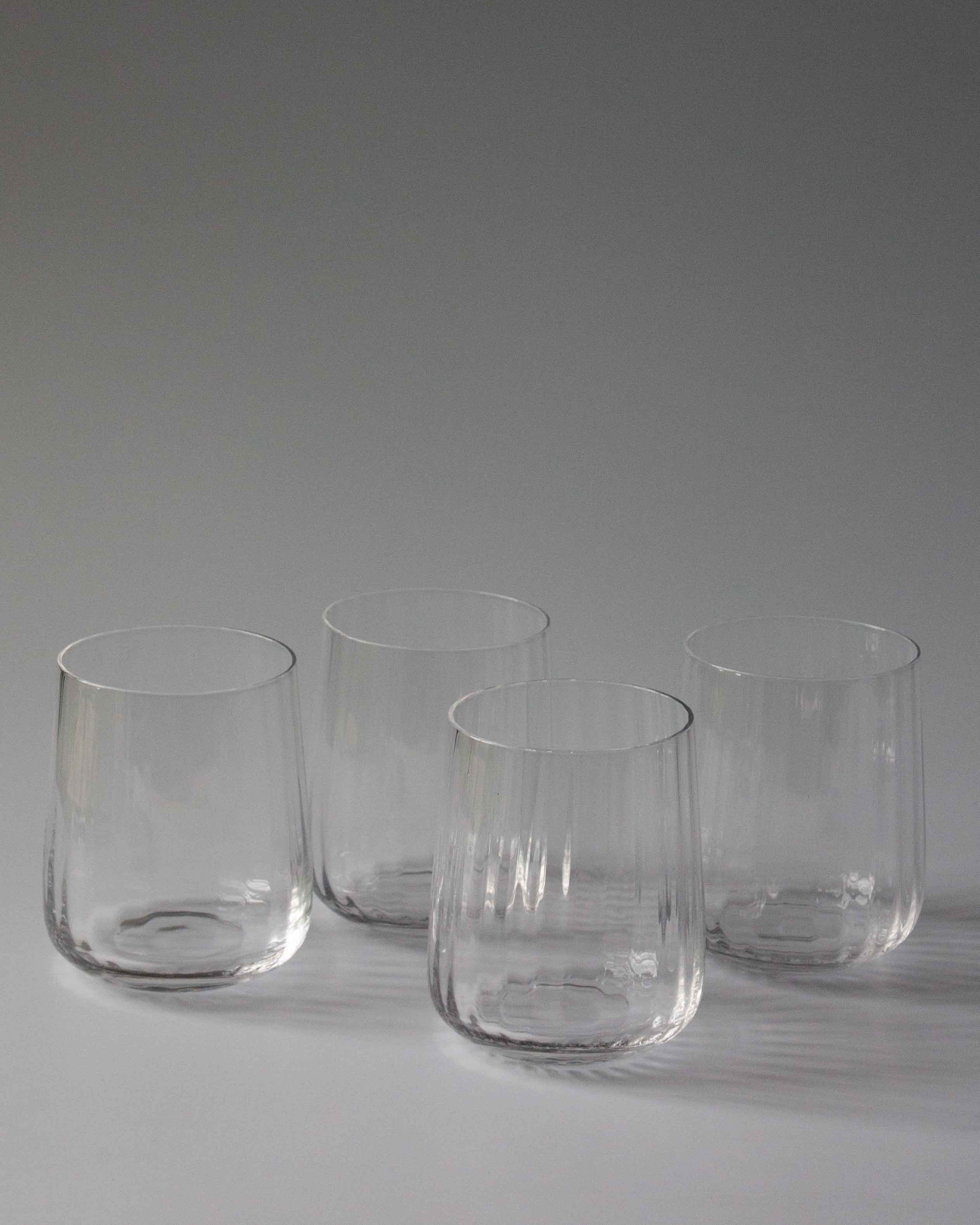 Nadia Luxury Fluted Tumblers - Set of 4 | Anboise