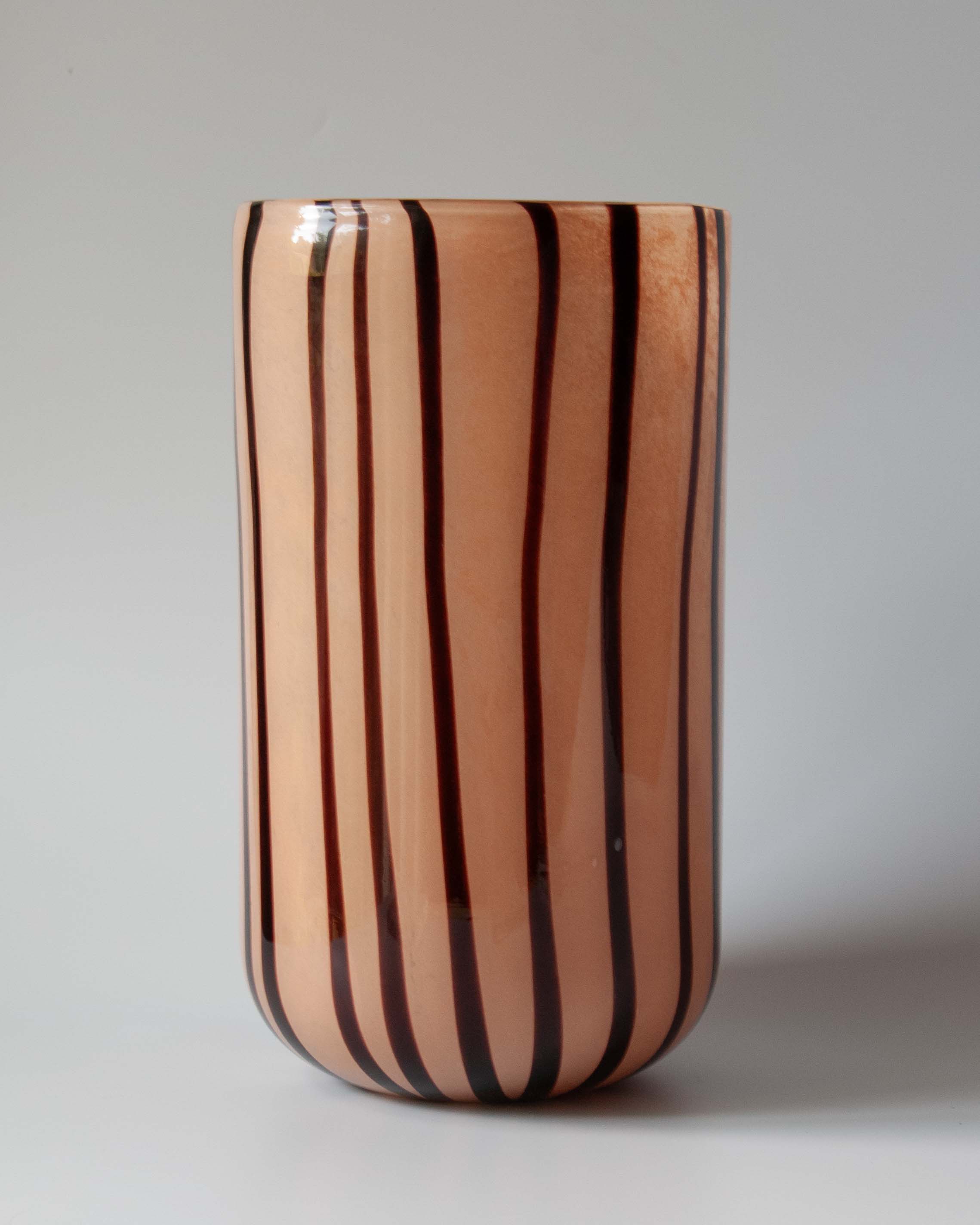 Viviana Mouth Blown Pink Vase