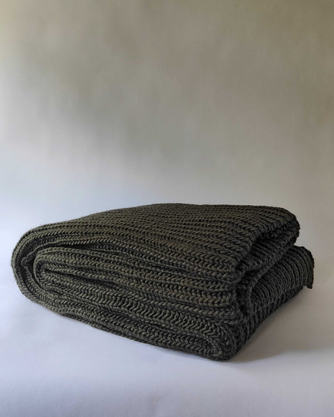 New outlets Millstrand Co. Freya Cableknit Blanket